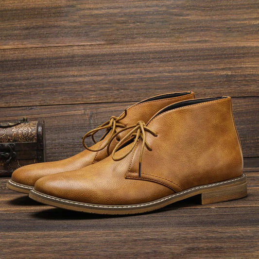 HEROLD™ | STIVALI CHUKKA IN PELLE