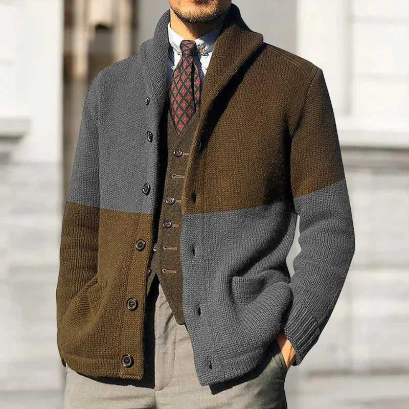 Leonhard™- Elegante Cardigan in Maglia